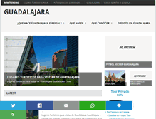 Tablet Screenshot of guadalajaragdl.com